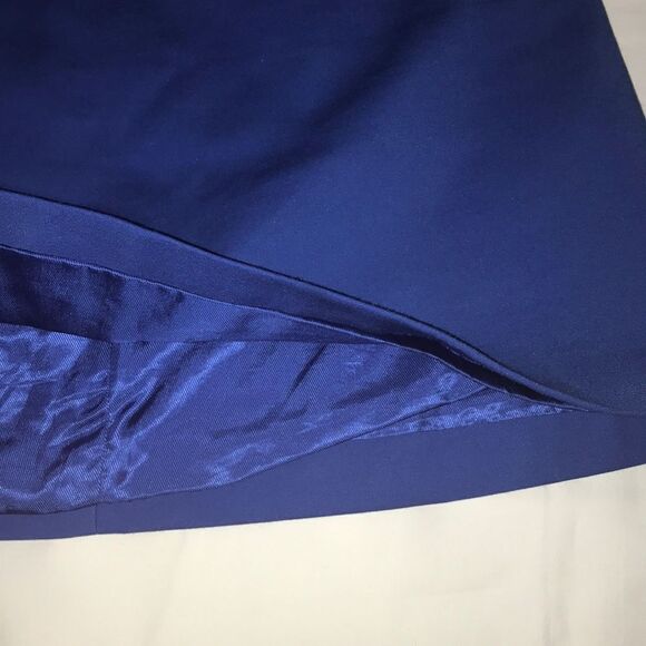 Zara basics vibrant solid blue mini skirt party vacation outfit with pockets - Picture 5 of 9